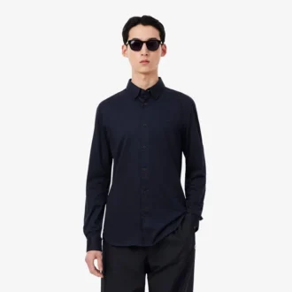Bavlněná košile se slim fit střihem z materiálu The Blend