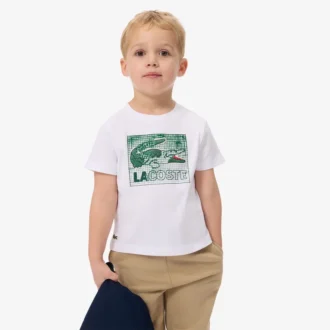 Bavlněné tričko s grafickým potiskem