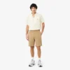 Bermudy z elastické bavlny s regular fit střihem Bermudy z elastické bavlny s regular fit střihem