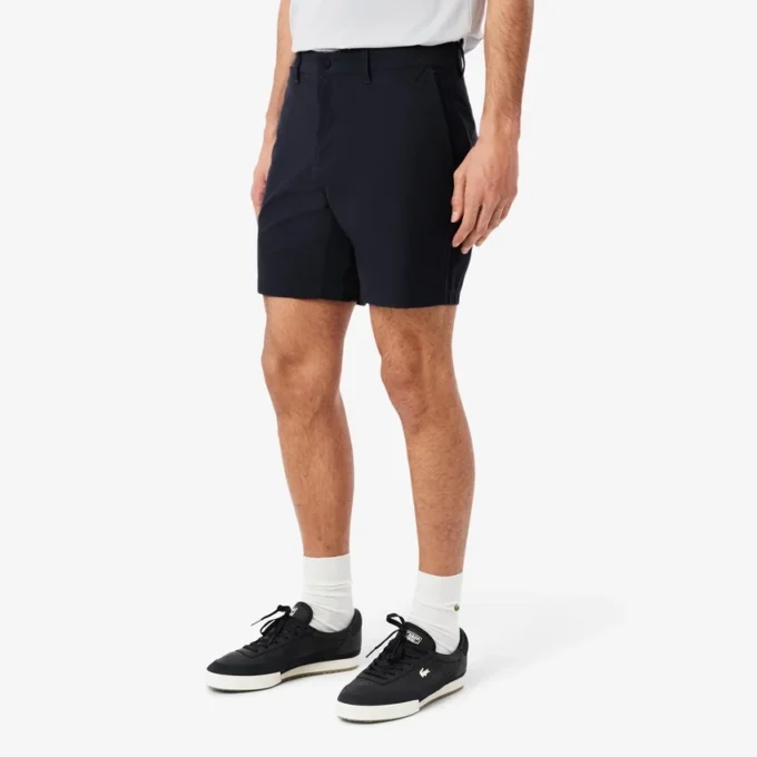 Bermudy z elastické bavlny s regular fit střihem Bermudy z elastické bavlny s regular fit střihem