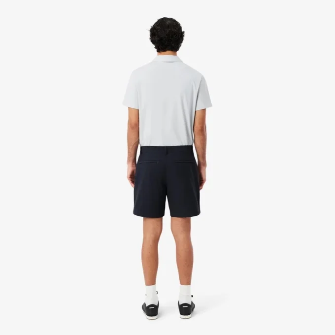 Bermudy z elastické bavlny s regular fit střihem Bermudy z elastické bavlny s regular fit střihem