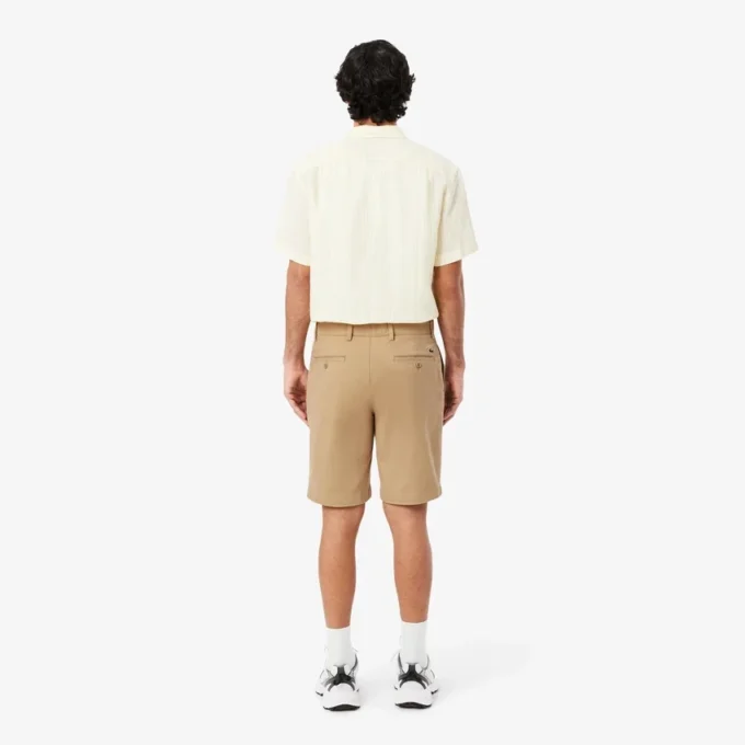 Bermudy z elastické bavlny s regular fit střihem Bermudy z elastické bavlny s regular fit střihem