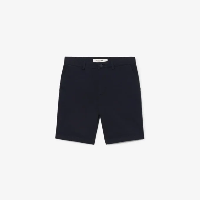 Bermudy z elastické bavlny s regular fit střihem Bermudy z elastické bavlny s regular fit střihem