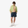 Boxerky střední délky s potiskem krokodýla Boxerky střední délky s potiskem krokodýla