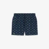 Boxerky střední délky s potiskem krokodýla Boxerky střední délky s potiskem krokodýla