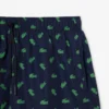 Boxerky střední délky s potiskem krokodýla Boxerky střední délky s potiskem krokodýla