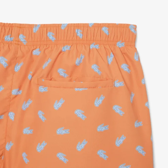Boxerky střední délky s potiskem krokodýla Boxerky střední délky s potiskem krokodýla