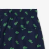 Boxerky střední délky s potiskem krokodýla Boxerky střední délky s potiskem krokodýla