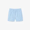 Boxerky střední délky s potiskem monogramu Boxerky střední délky s potiskem monogramu