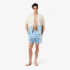 Boxerky střední délky s pruhy Boxerky střední délky s pruhy