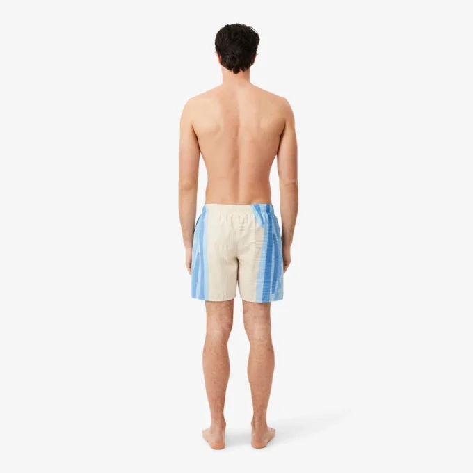 Boxerky střední délky s pruhy Boxerky střední délky s pruhy