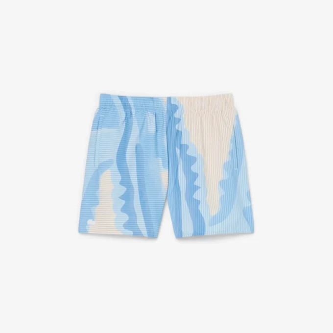Boxerky střední délky s pruhy Boxerky střední délky s pruhy