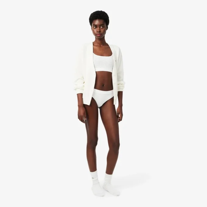 Bralette s logem Pointelle Bralette s logem Pointelle