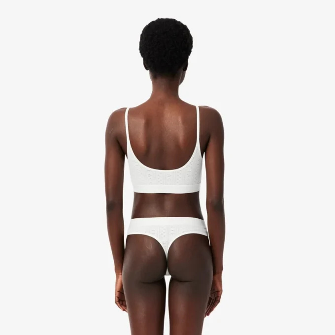 Bralette s logem Pointelle Bralette s logem Pointelle