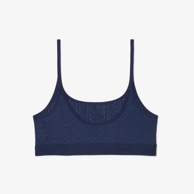Bralette s logem Pointelle Bralette s logem Pointelle
