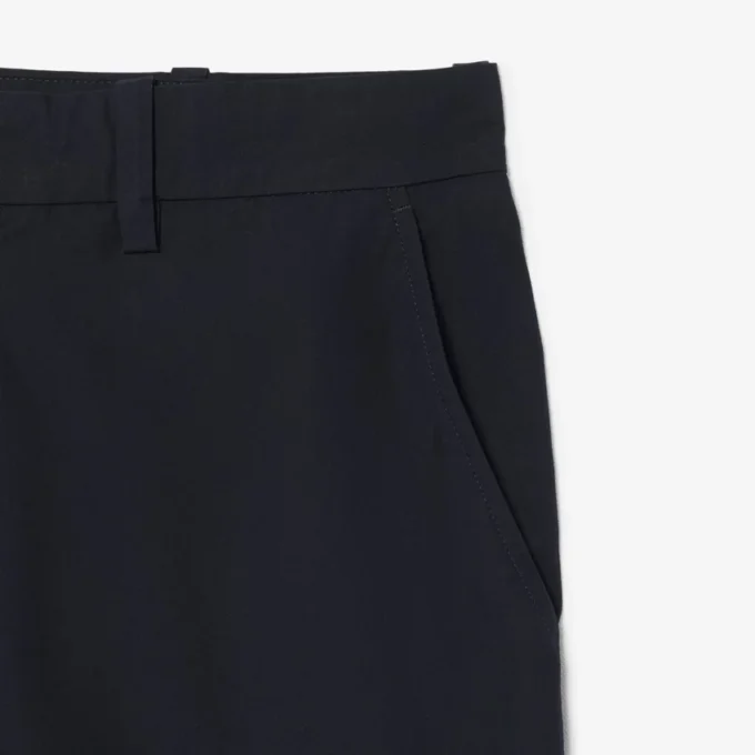Chino kalhoty z bavlněného kepru s klasickým střihem Chino kalhoty z bavlněného kepru s klasickým střihem