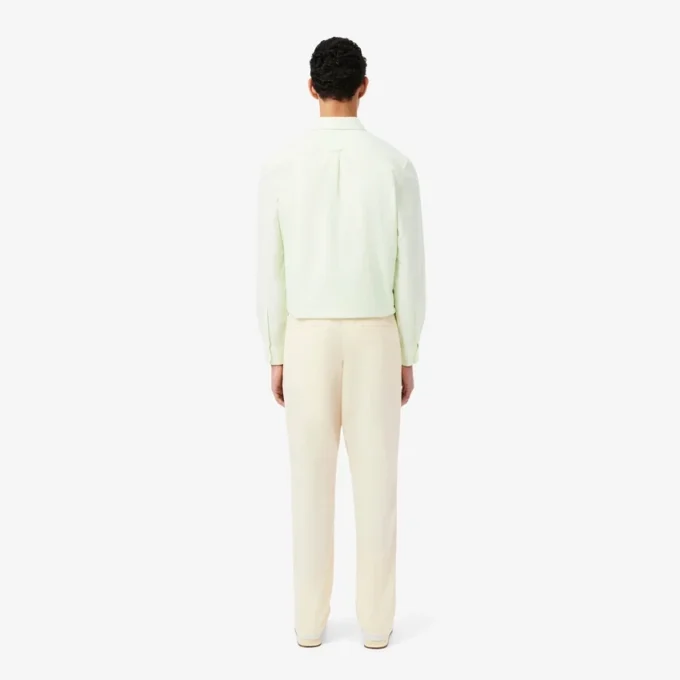 Chino kalhoty z bavlněného kepru s klasickým střihem Chino kalhoty z bavlněného kepru s klasickým střihem
