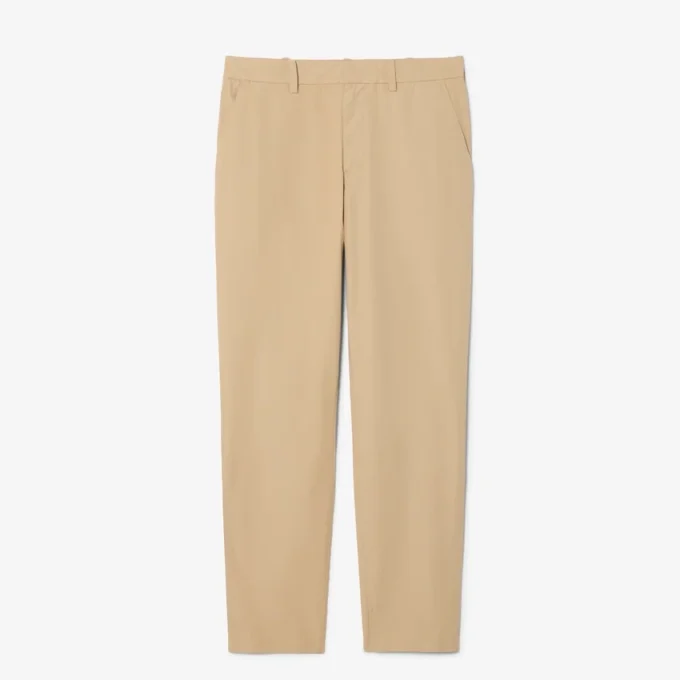 Chino kalhoty z bavlněného kepru s klasickým střihem Chino kalhoty z bavlněného kepru s klasickým střihem