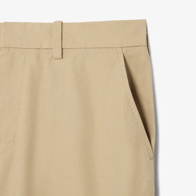 Chino kalhoty z bavlněného kepru s klasickým střihem Chino kalhoty z bavlněného kepru s klasickým střihem
