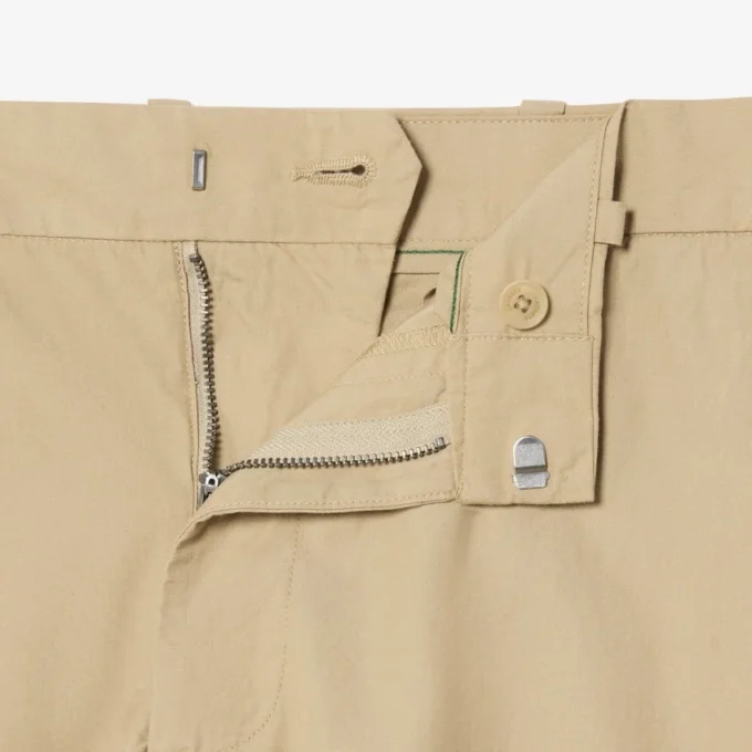 Chino kalhoty z bavlněného kepru s klasickým střihem Chino kalhoty z bavlněného kepru s klasickým střihem
