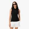 Dámská bezrukávová strečová polokošile L.12.12 se slim fit střihem Dámská bezrukávová strečová polokošile L.12.12 se slim fit střihem
