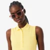 Dámská bezrukávová strečová polokošile L.12.12 se slim fit střihem Dámská bezrukávová strečová polokošile L.12.12 se slim fit střihem