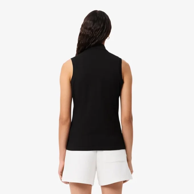 Dámská bezrukávová strečová polokošile L.12.12 se slim fit střihem Dámská bezrukávová strečová polokošile L.12.12 se slim fit střihem