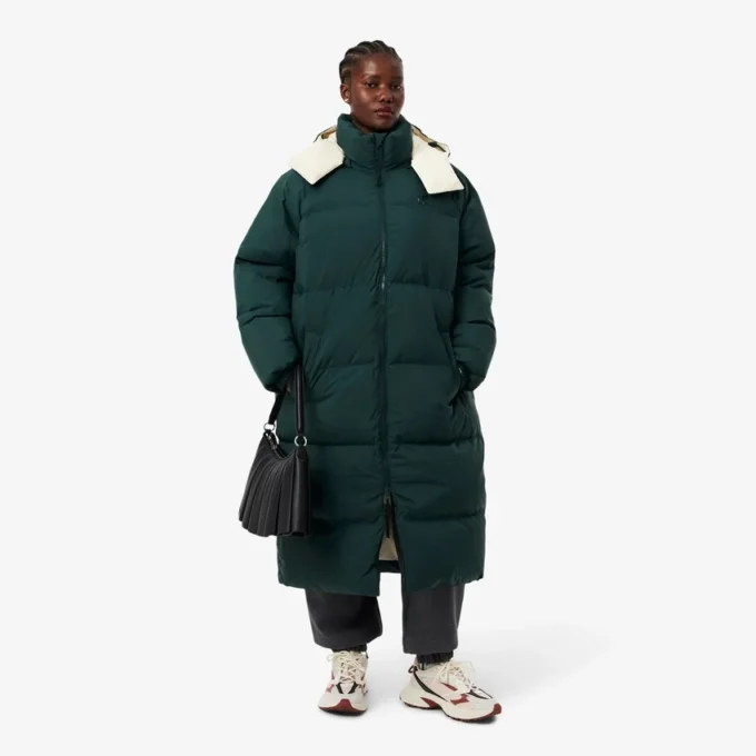Dámská dlouhá oversized péřová bunda Dámská dlouhá oversized péřová bunda