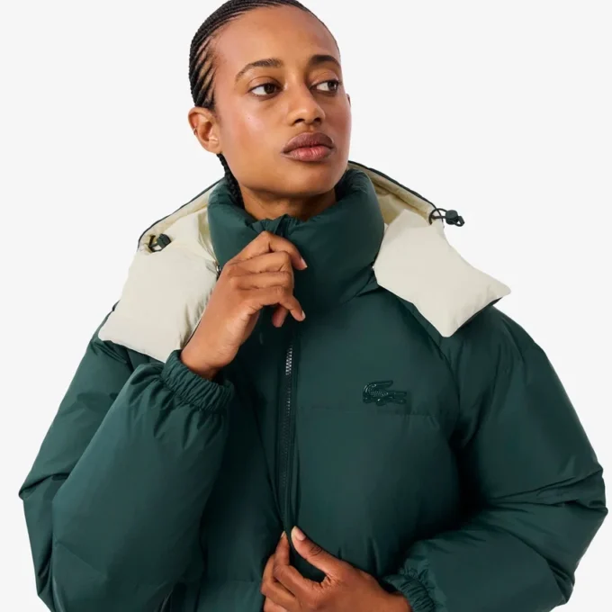 Dámská dlouhá oversized péřová bunda Dámská dlouhá oversized péřová bunda