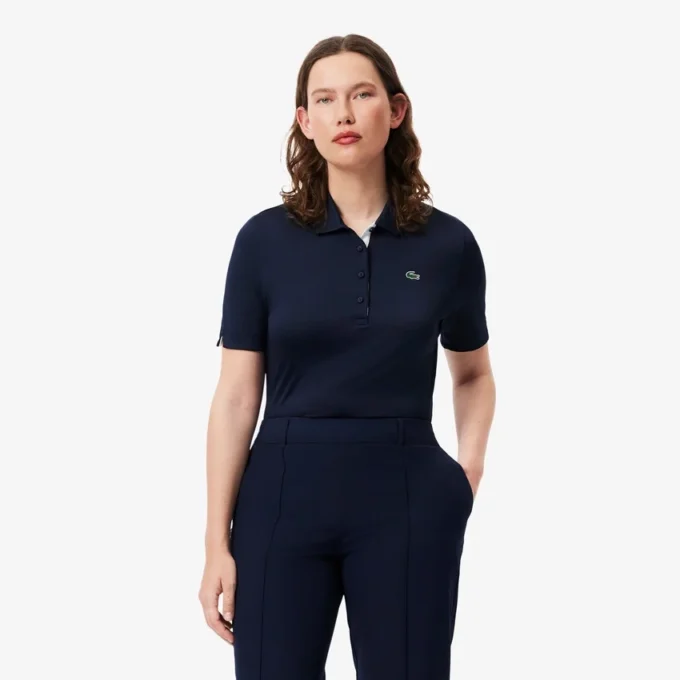 Dámská golfová polokošile Slim Fit s UV ochranou Dámská golfová polokošile Slim Fit s UV ochranou