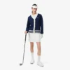 Dámský golfový strečový větrový kardigan Dámský golfový strečový větrový kardigan