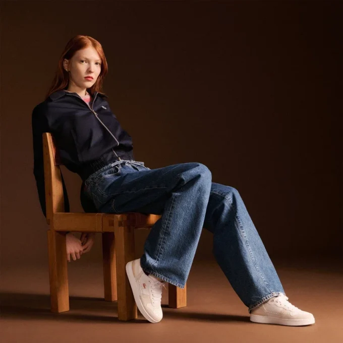 Dámské kožené tenisky T-Clip Set
