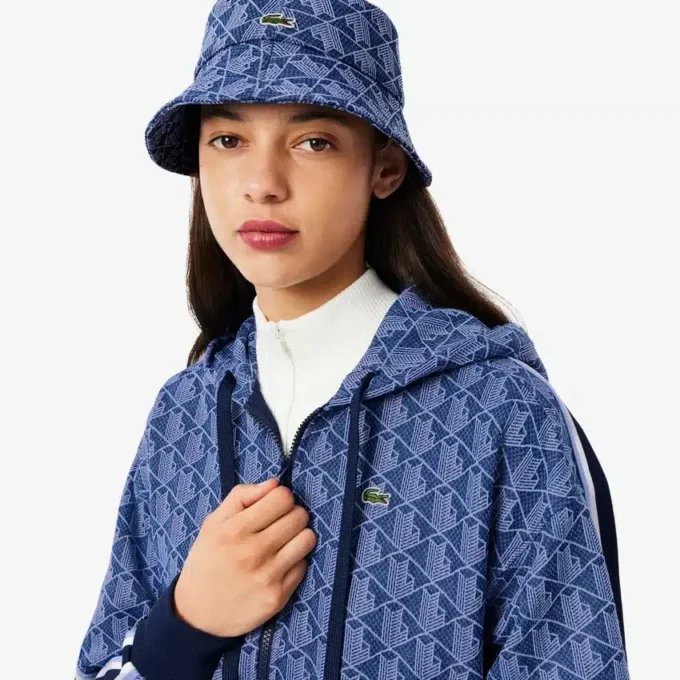 Dámská mikina s kapucí a monogramem Dámská mikina s kapucí a monogramem
