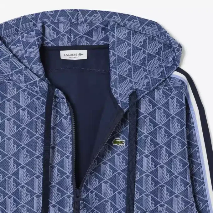 Dámská mikina s kapucí a monogramem Dámská mikina s kapucí a monogramem
