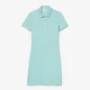 Dámské mini šaty s polo límečkem, slim fit, strečové Dámské mini šaty s polo límečkem, slim fit, strečové