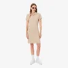 Dámské mini šaty s polo límečkem, slim fit, strečové Dámské mini šaty s polo límečkem, slim fit, strečové