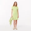 Dámské mini šaty s polo límečkem, slim fit, strečové Dámské mini šaty s polo límečkem, slim fit, strečové