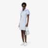 Dámské mini šaty s polo límečkem, slim fit, strečové Dámské mini šaty s polo límečkem, slim fit, strečové