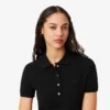 Dámské mini šaty s polo límečkem, slim fit, strečové Dámské mini šaty s polo límečkem, slim fit, strečové