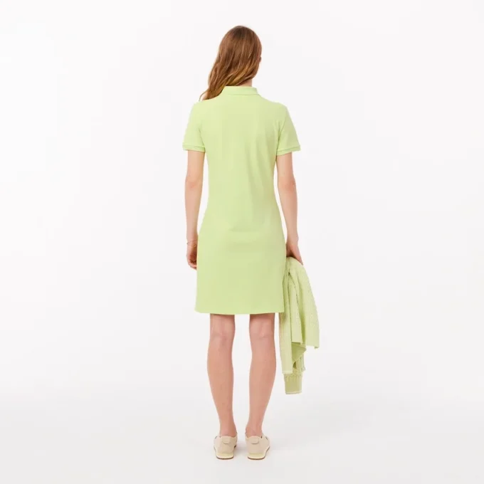 Dámské mini šaty s polo límečkem, slim fit, strečové Dámské mini šaty s polo límečkem, slim fit, strečové