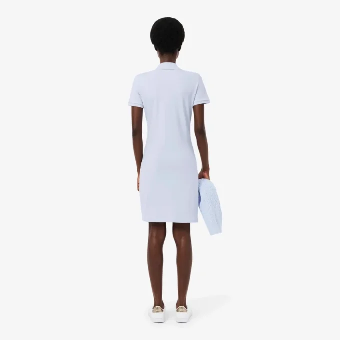 Dámské mini šaty s polo límečkem, slim fit, strečové Dámské mini šaty s polo límečkem, slim fit, strečové