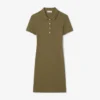Dámské mini šaty s polo límečkem, slim fit, strečové Dámské mini šaty s polo límečkem, slim fit, strečové