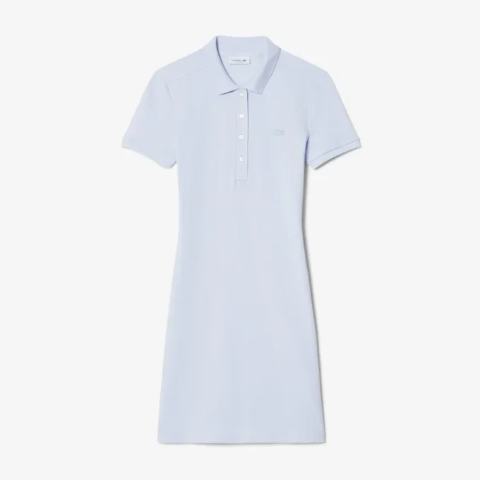 Dámské mini šaty s polo límečkem, slim fit, strečové Dámské mini šaty s polo límečkem, slim fit, strečové
