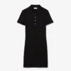 Dámské mini šaty s polo límečkem, slim fit, strečové Dámské mini šaty s polo límečkem, slim fit, strečové
