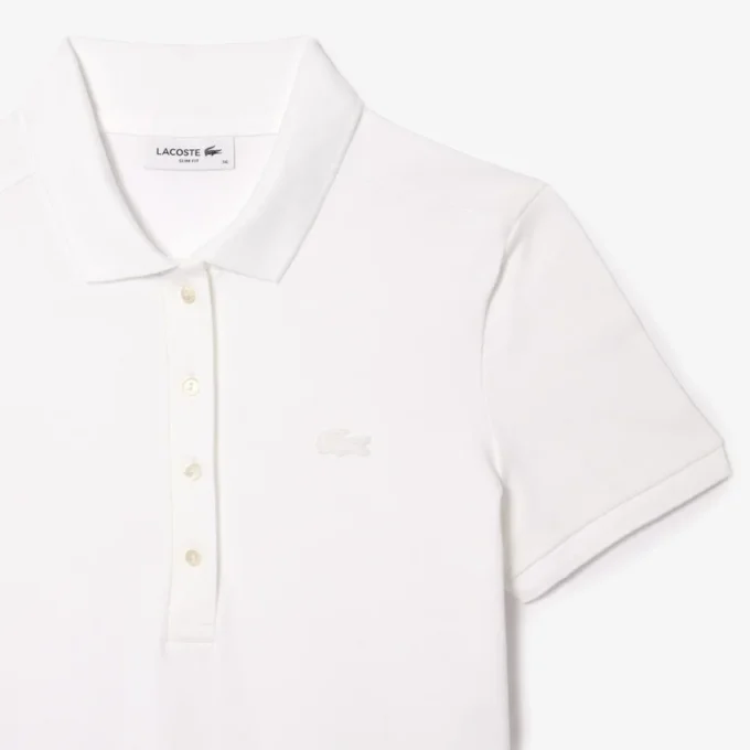 Dámské mini šaty s polo límečkem, slim fit, strečové Dámské mini šaty s polo límečkem, slim fit, strečové