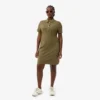 Dámské mini šaty s polo límečkem, slim fit, strečové Dámské mini šaty s polo límečkem, slim fit, strečové