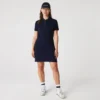 Dámské mini šaty s polo límečkem, slim fit, strečové Dámské mini šaty s polo límečkem, slim fit, strečové