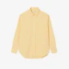 Dámská oversized bavlněná košile s knoflíky Dámská oversized bavlněná košile s knoflíky