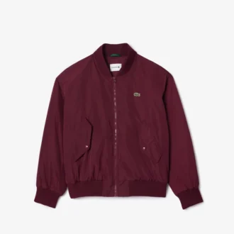Dámská oversized bomber bunda s žebrovanými manžetami