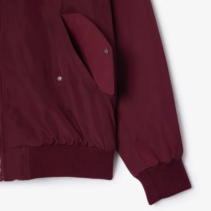 Dámská oversized bomber bunda s žebrovanými manžetami Dámská oversized bomber bunda s žebrovanými manžetami